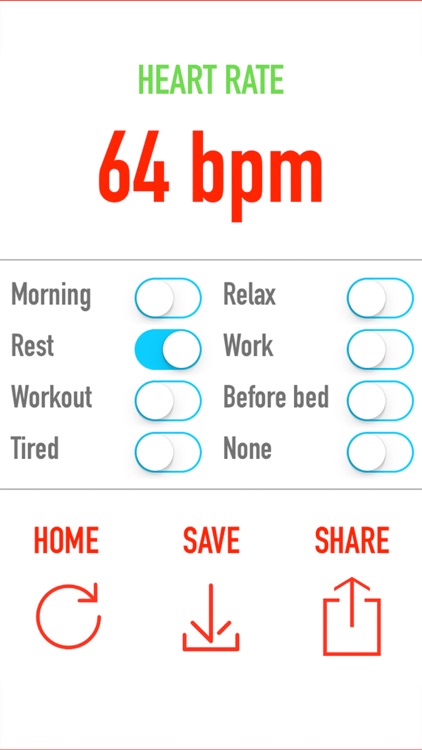 Instant Heart Rate Monitor - Heartbeat Pulse Rate Cardiogram Tracker