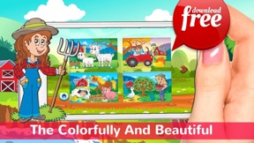 Farm Animals Jigsaw Puzzles Free For Babies & Kids screenshot