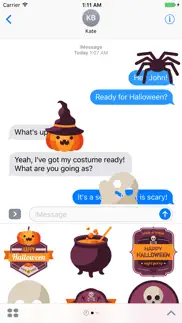 spooki - halloween stickers iphone screenshot 1