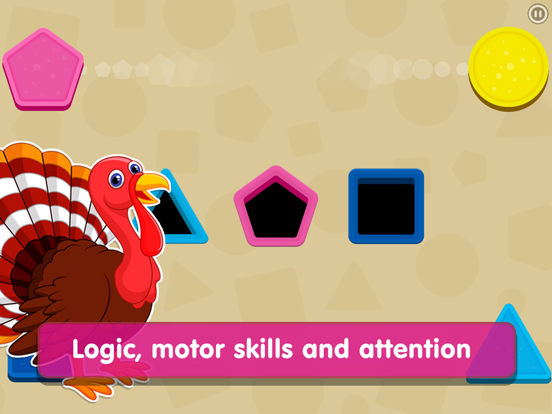 Smart Baby Shapes: Learning games for toddler kids iPad app afbeelding 2