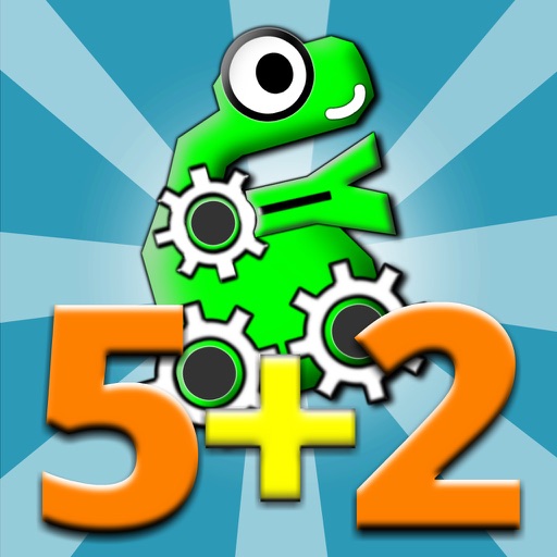 Gigabot Math Practice Drills for Grades 1 to 7 iOS App