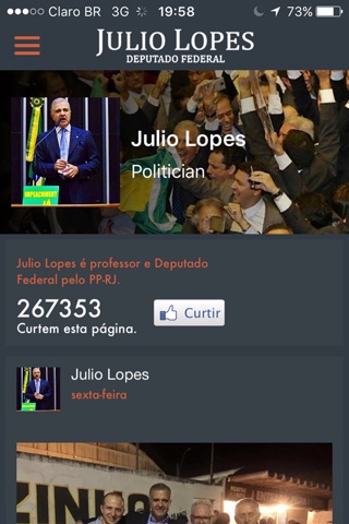 Julio Lopes - Deputado Federal screenshot 2