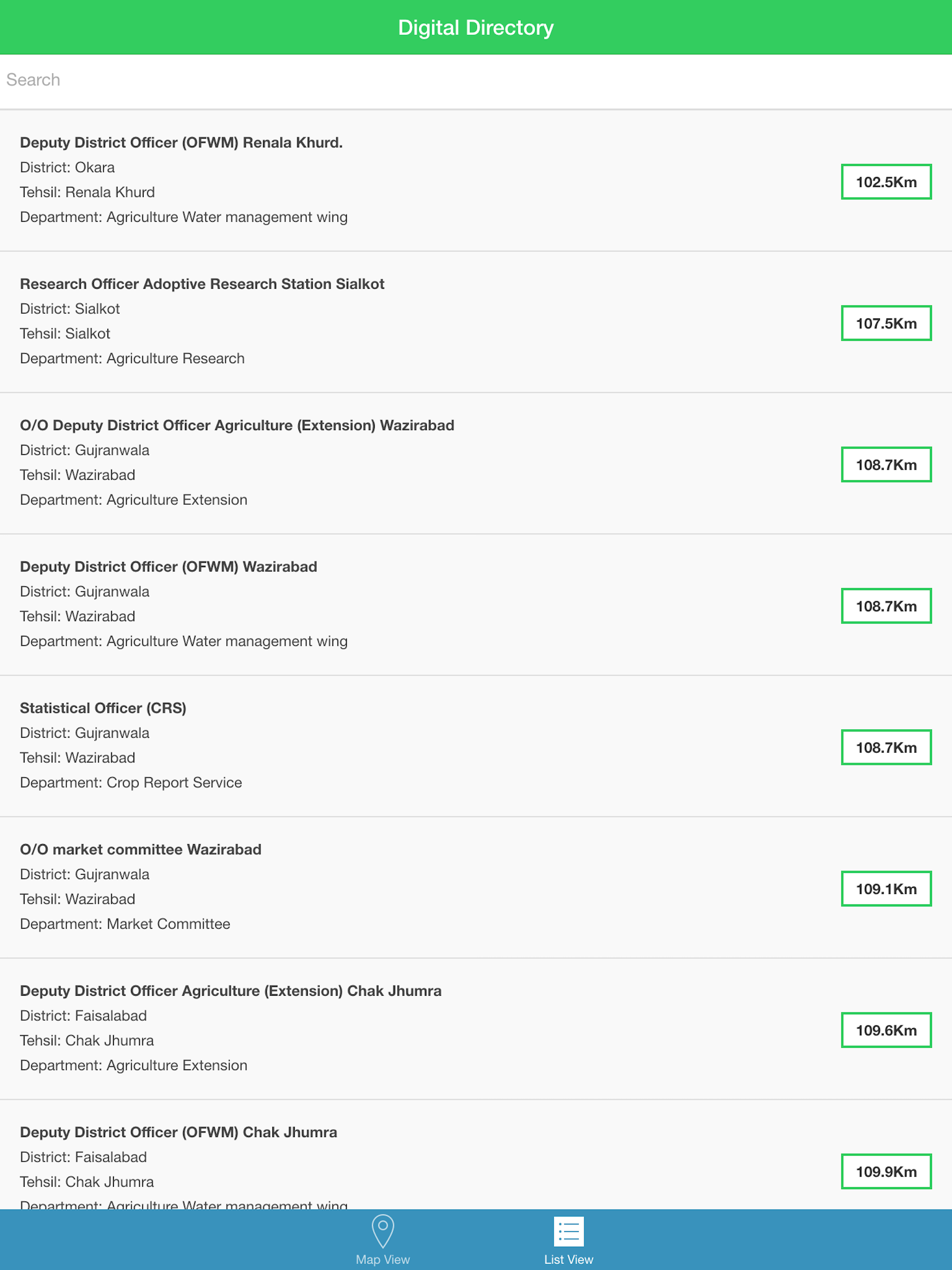 Digital Directory screenshot 5