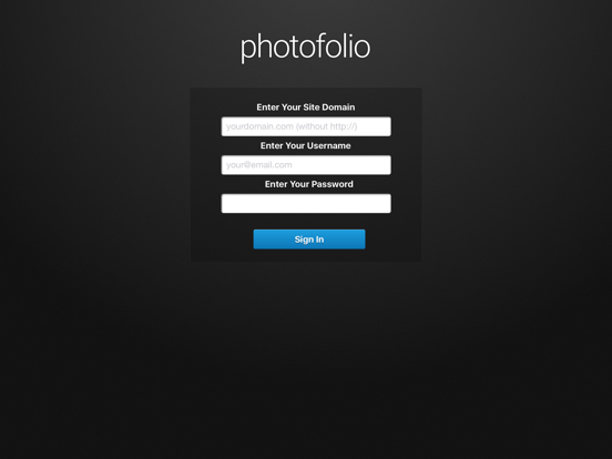 Screenshot #4 pour PhotoFolio Photo and Video Portfolio