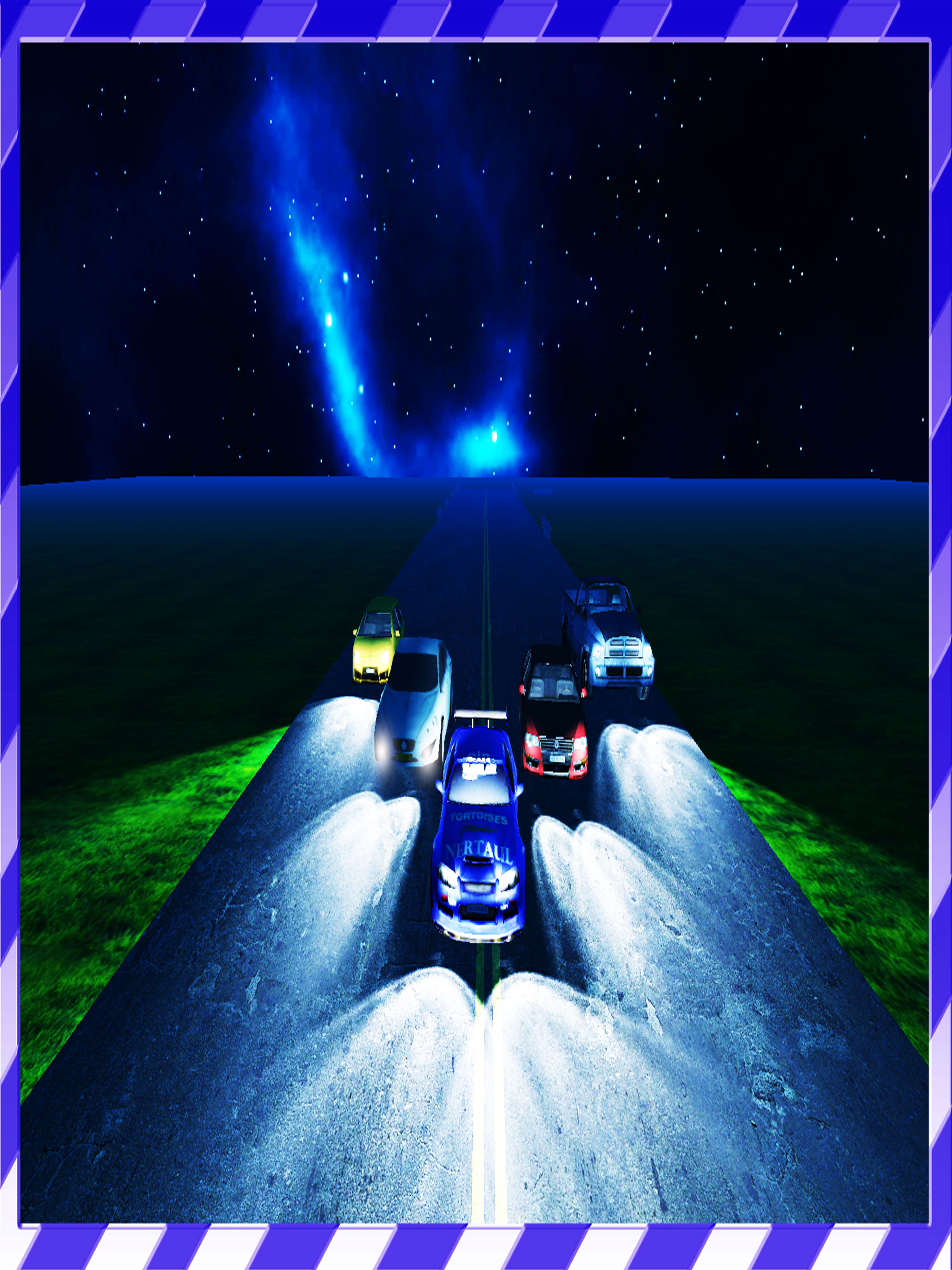 Reckless Night Drift Car Racing with Top Burnout screenshot 6