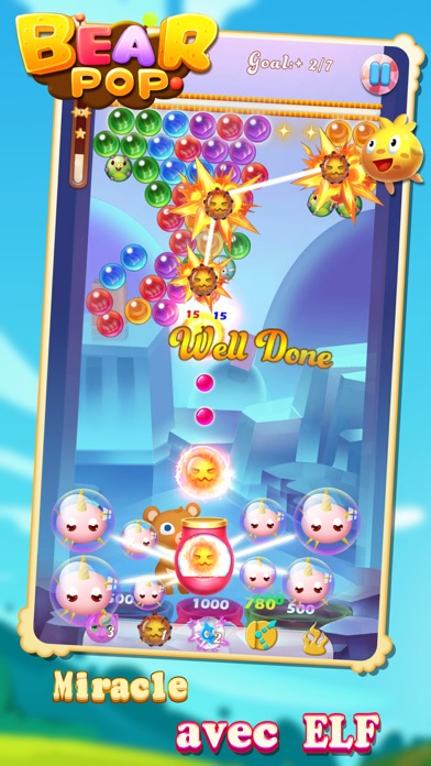 Screenshot #2 pour Bear Pop - Bubble Shooter Game
