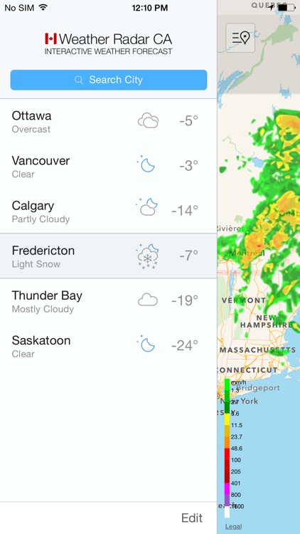 Weather Radar Canada