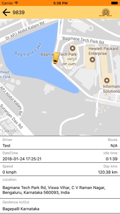 Porps Bus Tracker screenshot 2