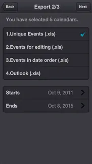 xcalendar - calendar in excel iphone resimleri 2