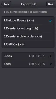 XCalendar - Calendar in Excel iphone bilder 1