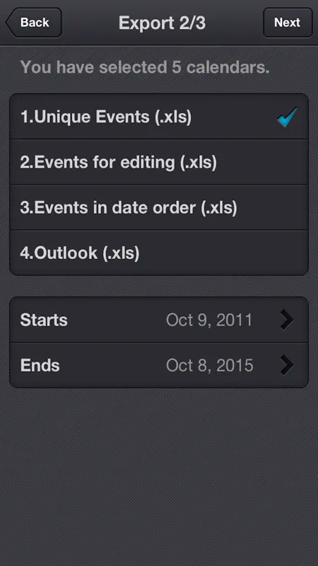 xCalendar - Calendar in Excel screenshot 2 of 5