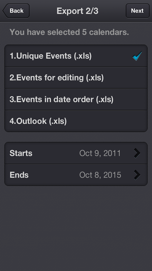 #2. xCalendar - Calendar in Excel (iOS) Podle: ShenZhen SamApp Technology Development Co., Ltd