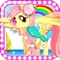 Princess Rainbow Pony - Cute Pet Makeup Salon Free