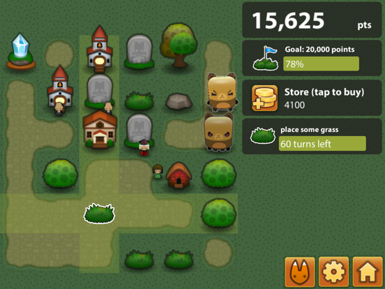 Screenshot #1 for Triple Town - Fun & addictive puzzle matching game