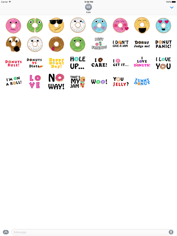 Screenshot #5 pour Donut Indulgence Stickers