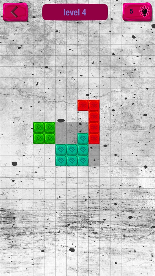 #4. Magic Block Puzzle - Building Blocks Matching Game (iOS) By: Sandra Djukic
