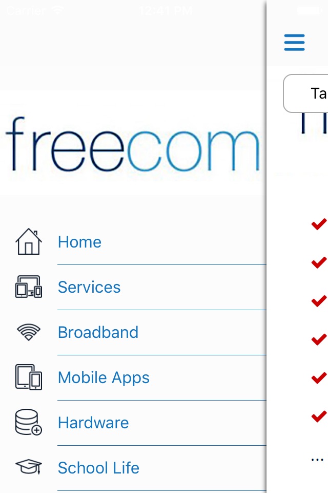 Freecom.net screenshot 2