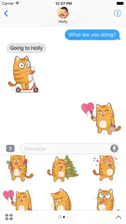 kitty cat – cute stickers for imessage iphone screenshot 2