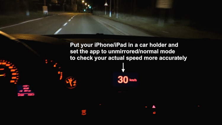SpeedWatch HUD Free - a Speedometer and Head-up Display for iPhone & iPad