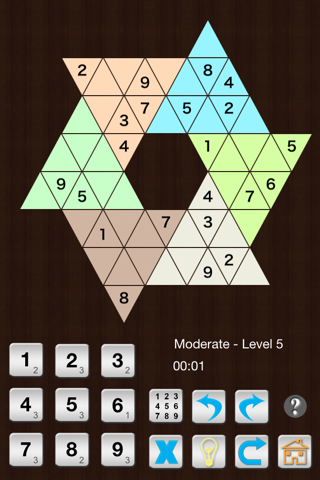 Star Sudoku - Six Triangles screenshot 3