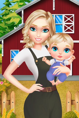 Farmer Mom Baby Care Simulator screenshot 4