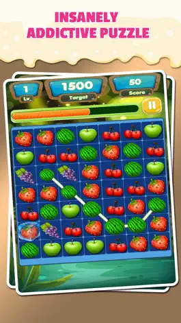Game screenshot Fruit Splash - Crush Match 3 puzzle apk