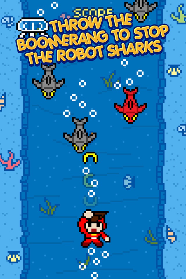 Little Brave Hero Boy : Invincible Deep Blue Sea World Savior screenshot 3