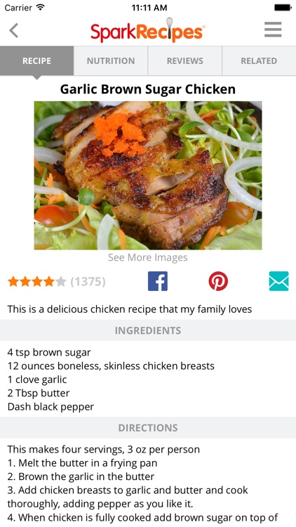 Healthy Recipes - By SparkRecipes screenshot-3