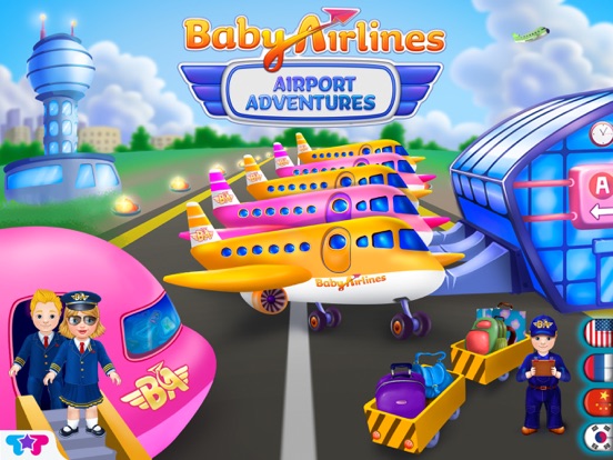 Baby Airlines iPad app afbeelding 1