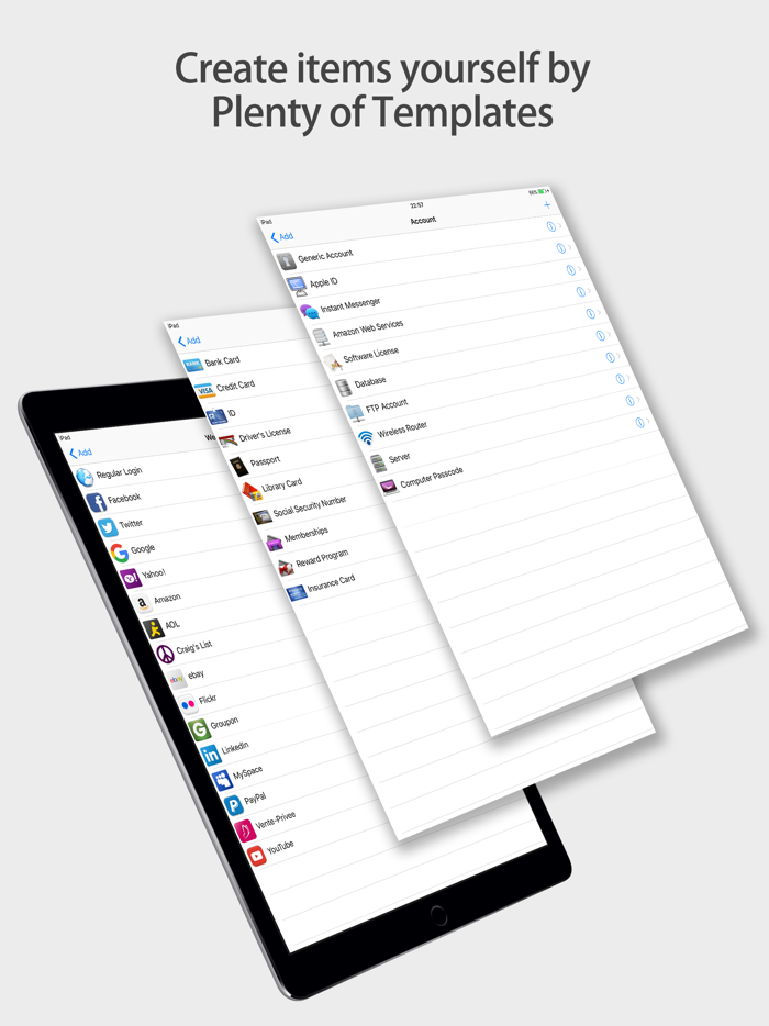 Lock Password Manager safe App
