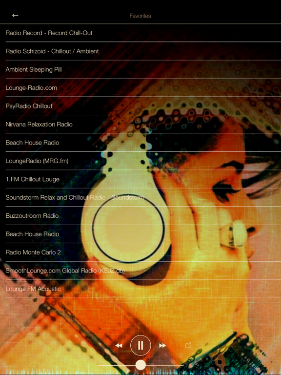 Screenshot #5 pour Chillout Lounge Music ONLINE Radio for Keep Calm