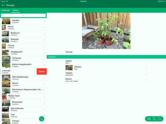 Screenshot #5 pour Gardeners Calendar