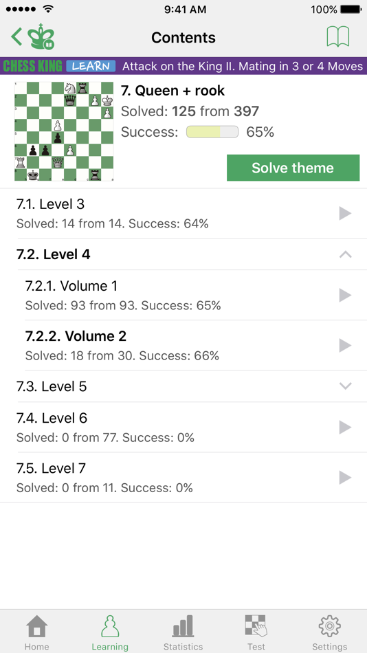 #4. Mate in 3-4 (Chess Puzzles) (iOS) 由: Chess King