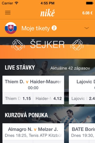 Download Niké tipovanie app for iPhone and iPad