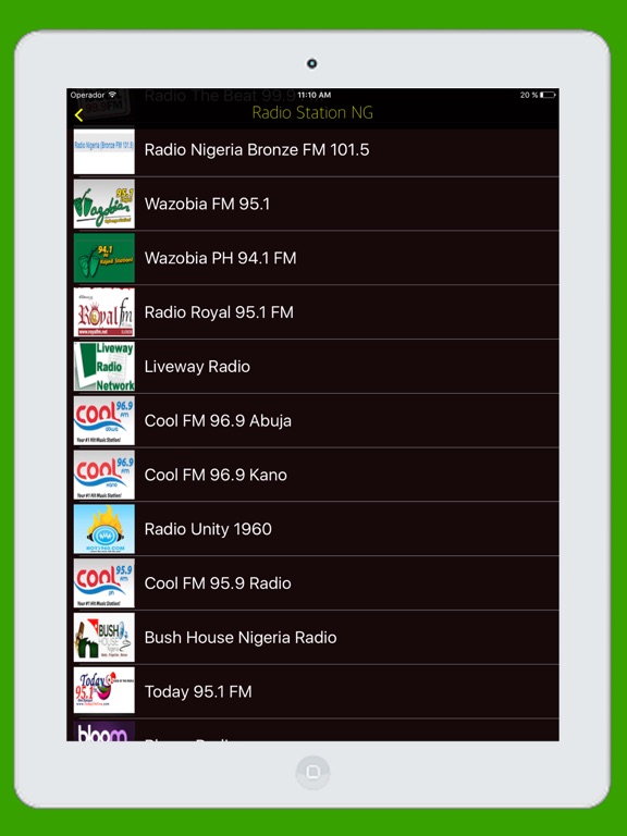 Screenshot #5 pour Radio Nigeria FM - Live Best Radio Stations Online