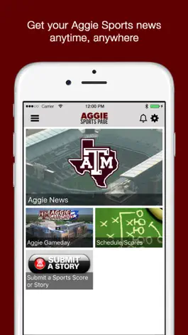 Game screenshot Aggie Sports Page mod apk