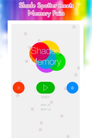 Shades Memory - find and match the colour pairs screenshot 2