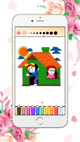 Game screenshot Coloring Book House: Learn to draw & paint for Kid apk