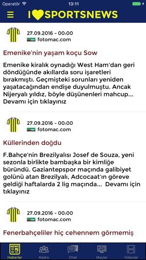 Sports News - Fenerbahçe SK edition(圖2)-速報App