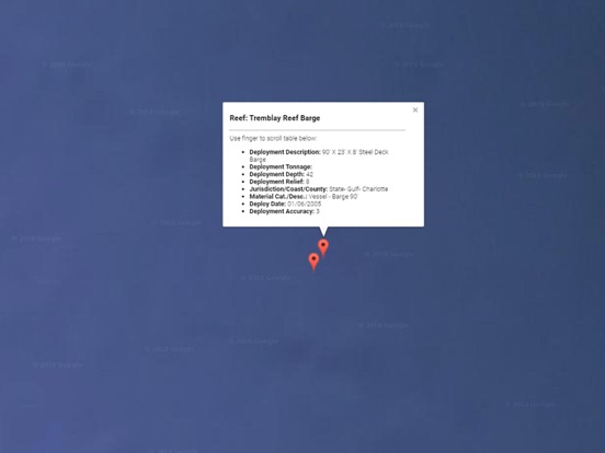 Screenshot #6 pour Florida Reef Locations & Info