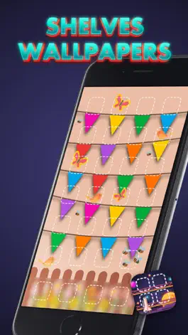 Game screenshot Полки обои дизайнер apk