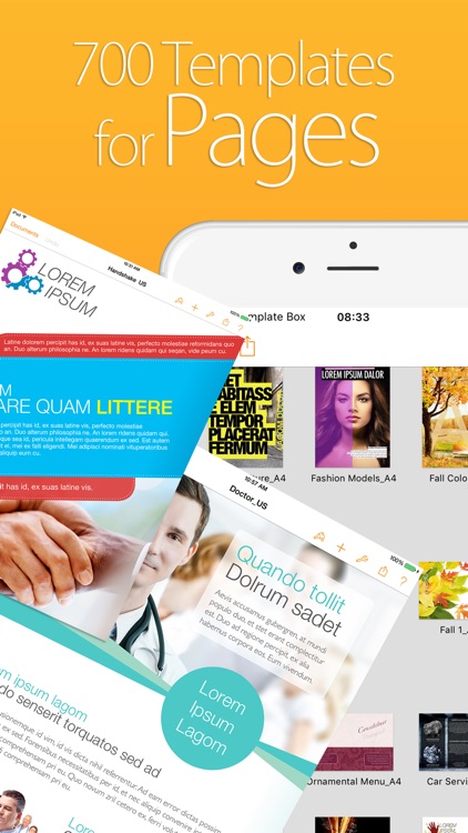 Templates for Pages - Documents for iPad or iPhone
