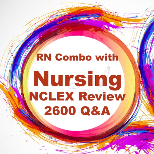 RN Combo with Nursing Review 2600 Q&A Clinic Med icon