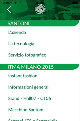 Santoni ITMA screenshot 4