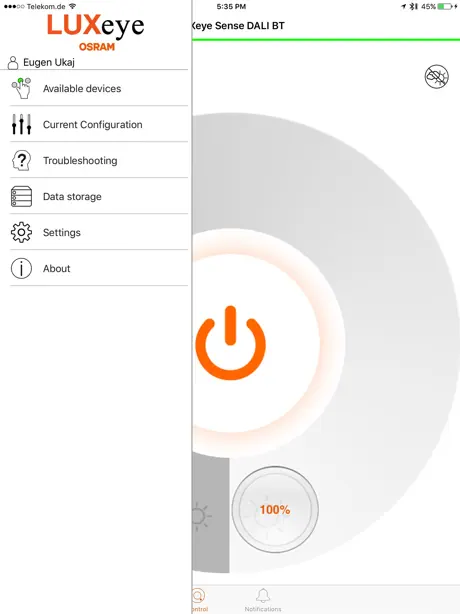LUXeye Config