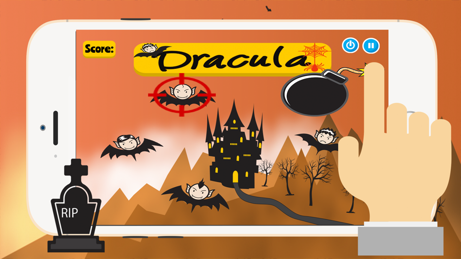 Dracula Halloween: Shooter Monsters Games For Kids - 1.0.4 - (iOS)