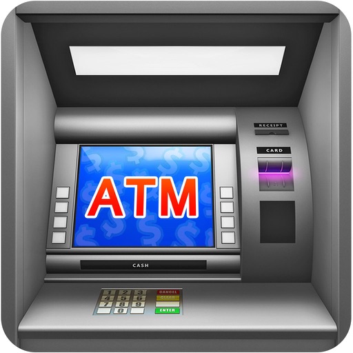 ATM Learning Simulator Free Icon