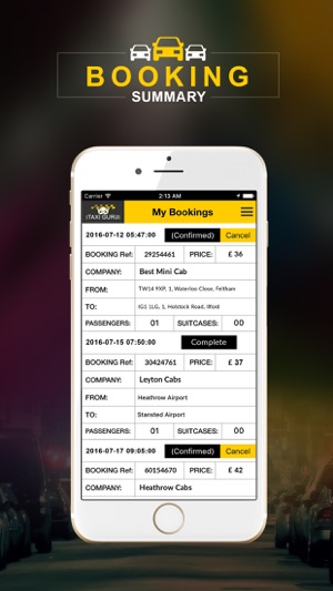 Taxi Guru - Compare and Book Local Cab in London(圖4)-速報App