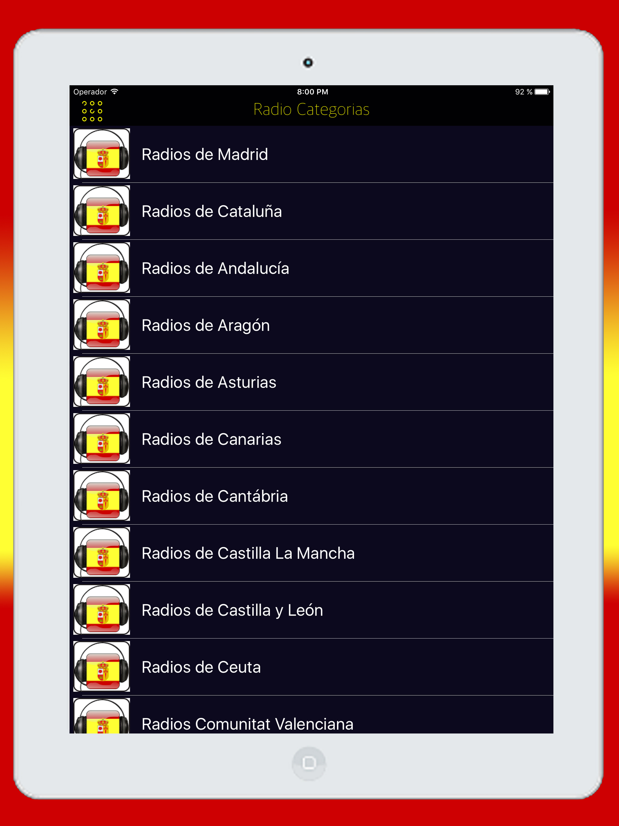 Radio Spanish FM AM - Live Radios Stations Online screenshot 6