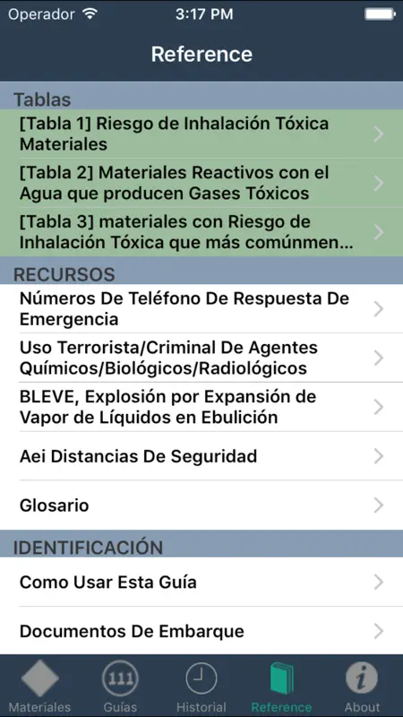 HazMat Reference screenshot 5 of 5